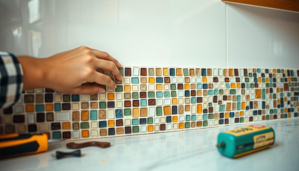 backsplash installation