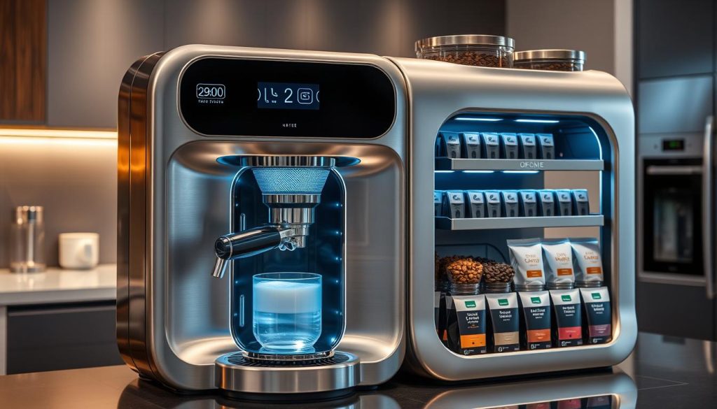 high-tech coffee making systems